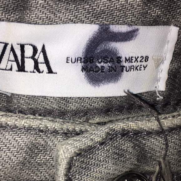 Zara Black Denim Jeans | Size 6 - Picture 4 of 6